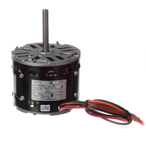Main product image of 1/4 HP 208-230v OEM Replacement Motor, 1PH, 825 RPM, 2 Speed, 48 Frame, Semi Enclosed