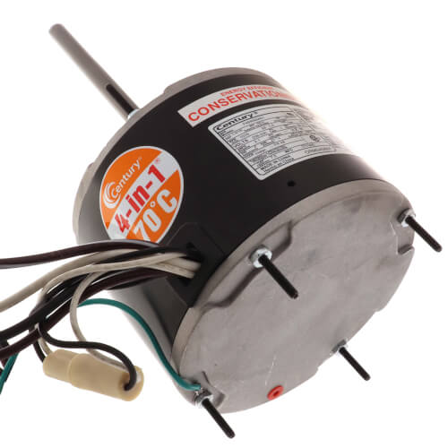 Main product image of 5-5/8" HeatMaster Condenser Fan Motor - Deluxe Model (208-230V, 1075 RPM, 1/3, 1/6 HP)