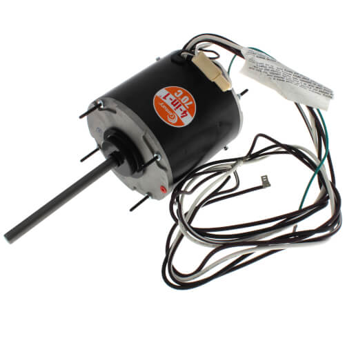Main product image of 5-5/8" HeatMaster Condenser Fan Motor - Deluxe Model (208-230V, 1075 RPM, 1/2, 1/5 HP)