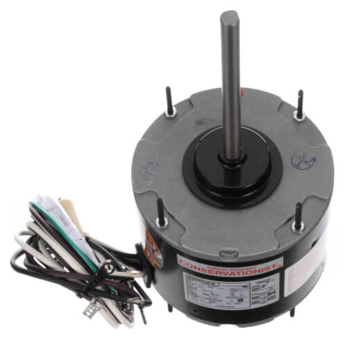 Main product image of 5-5/8" Multi-HP Motor w/ Sleeve Bearings - Deluxe Model (208-230V, 825 RPM, 1/5, 1/8 HP)
