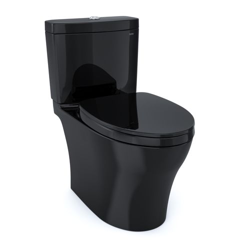 Main product image of MS446124CEMN#51 Aquia IV Washlet+ 2-Piece Elongated Dual Flush 1.28 & 0.9 GPF Toilet (Ebony)
