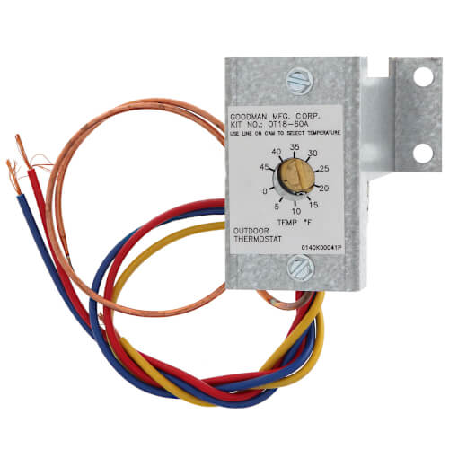Outdoor Thermostat for Heat Pump, OT18-60A