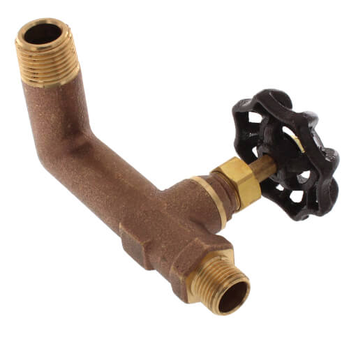 OTV100 MatcoNorca OTV100 1/2" x 3/8" Oil Tank Valve, MIP, 125 psi