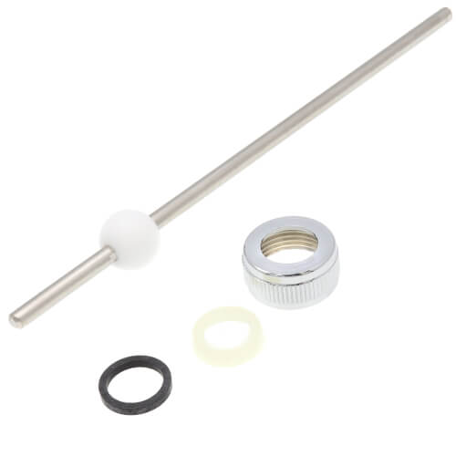 Polished Chrome Replacement Pop-Up Drain Rod Assembly