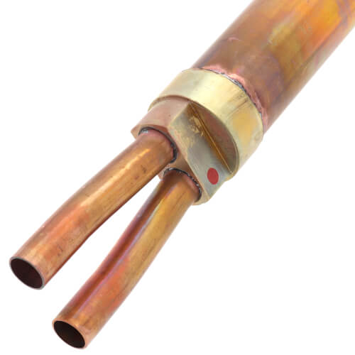 Main product image of P-118 Series 6", 1/2" CTS Inlet Single Handle Anti-Siphon Hot & Cold Mixing TrueTemp Outdoor Wall Faucet