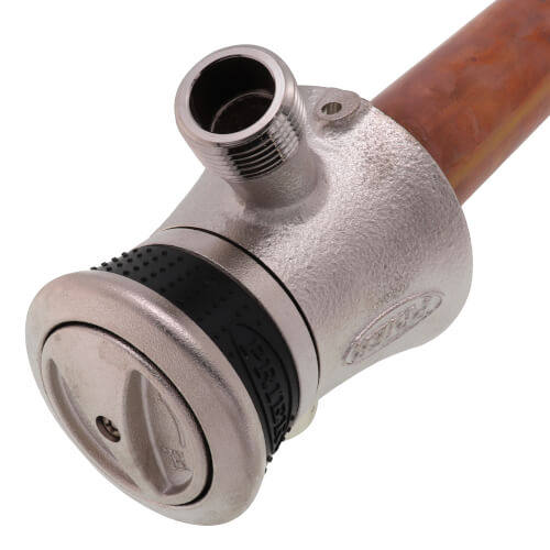 Main product image of P-118 Series 8", 1/2" CTS Inlet Single Handle Anti-Siphon Hot & Cold Mixing TrueTemp Outdoor Wall Faucet