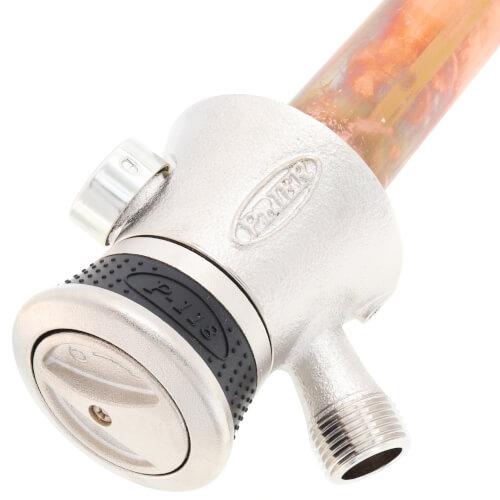 Main product image of P-118 Series 12", 1/2" CTS Inlet Single Handle Anti-Siphon Hot & Cold Mixing TrueTemp Outdoor Wall Faucet