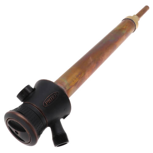 Main product image of P-118 12", 1/2" CTS Single Handle Anti-Siphon Hot/Cold Mixing TrueTemp Outdoor Wall Faucet (Oil Rubbed Bronze)