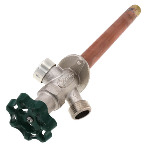 Main product image of P-164 Series 8", 1/2" MPT x 1/2" SWT Inlet Frost-Free Anti-Siphon Quarter-Turn Wall Faucet