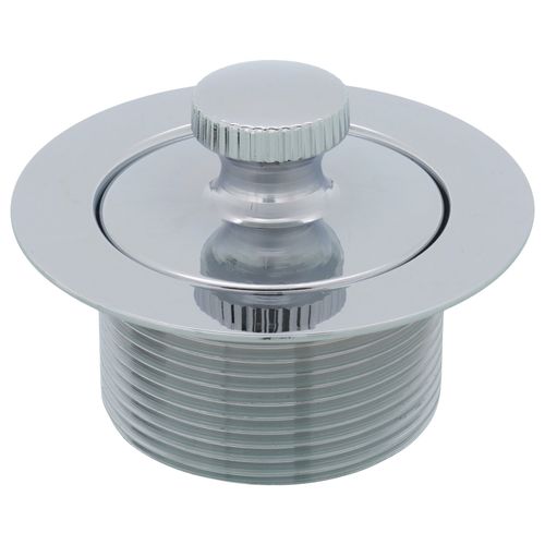 Main product image of 1-1/2" Chrome Plated Lift & Turn Bath Drain (Zinc Body), P-35060