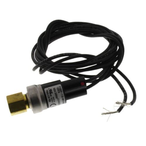 P100CP-165C: Encapsulated Pressure Control CO 600 PSIG CI 475 PSIG opens on rise Auto Reset 1/4 Female Flare W Depressor main image 1