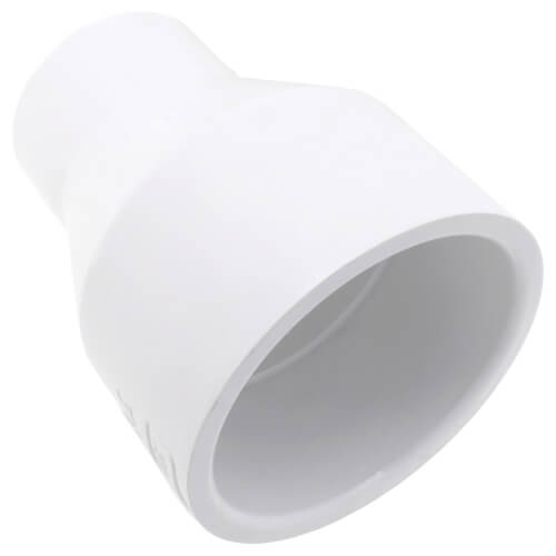 P102338E P102338E 3" x 2" PVC DWV Eccentric Reducer Coupling