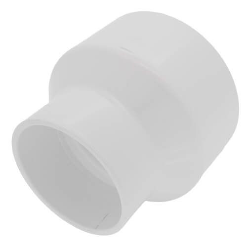 Main product image of 6" x 4" PVC DWV Reducer Coupling