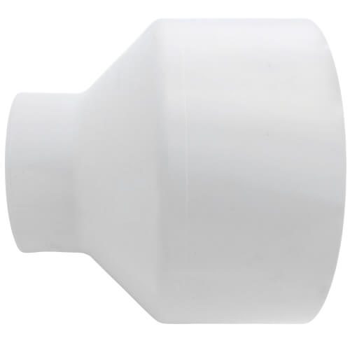 8" x 4" PVC DWV Reducer Coupling