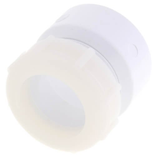 Main product image of 1-1/4" PVC DWV Female Trap Adapter w/ Plastic Nut (Hub x Slip)