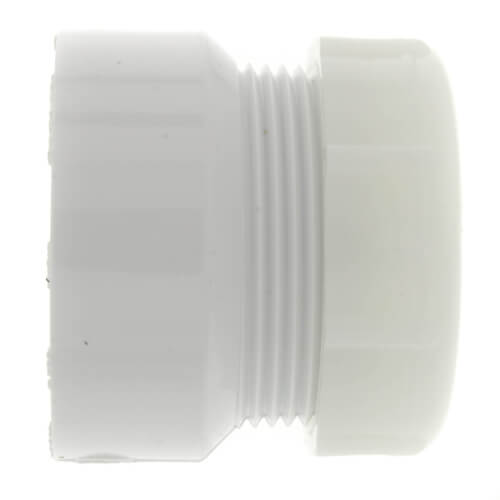 Main product image of 1-1/2" PVC DWV Female Trap Adapter w/ Plastic Nut (Hub x Slip)