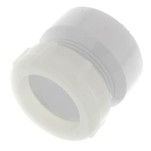 Main product image of 1-1/2" PVC DWV Female Trap Adapter w/ Plastic Nut (Hub x Slip)