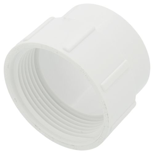 Main product image of 1-1/2" PVC DWV Fitting Cleanout Adapter