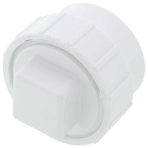 Main product image of 2" PVC DWV Fitting Cleanout Adapter w/ Plug