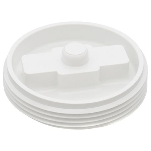 Main product image of 3" PVC DWV Flush Cleanout Plug