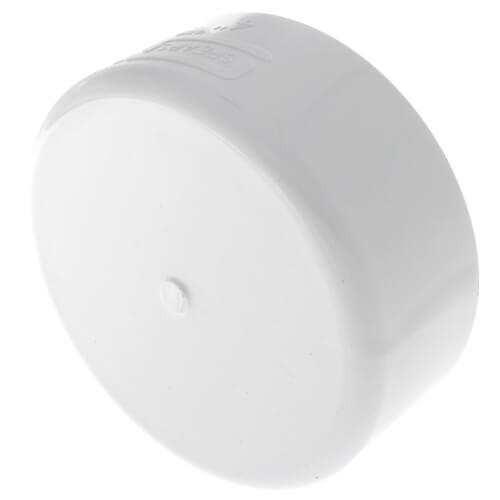 4" PVC DWV Cap