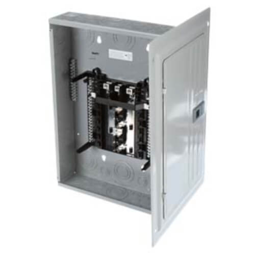 Main product image of PL Series Indoor Main Lug Load Center w/ Copper Bus, 3-Phase, 12 Spaces/24 Circuits (120/240V, 125A)