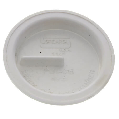 Main product image of 1-1/2" DWV PVC Test Cap