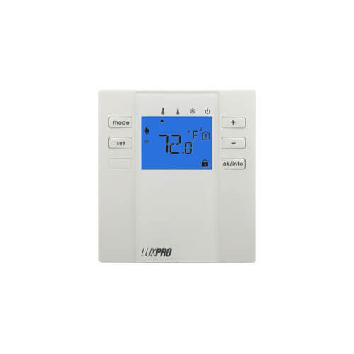 P2000F Lux P2000F 1Stage Heating Only Electronic NonProgrammable Floor/Slab Thermostat