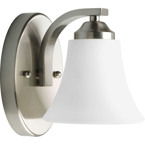 Main product image of Adorn 1 Light Polished Chrome Etched Glass Traditional Bath Vanity Light