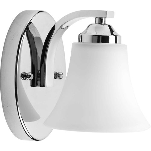 Main product image of Adorn 1 Light Polished Chrome Etched Glass Traditional Bath Vanity Light