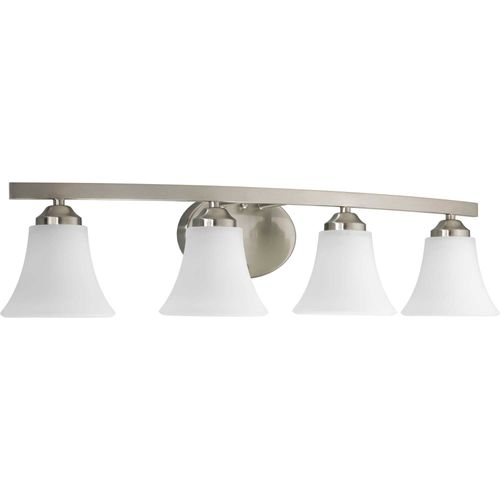 Main product image of Adorn 4 Light Polished Chrome Etched Glass Traditional Bath Vanity Light