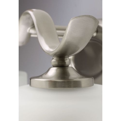 Main product image of Inspire 3 Light Brushed Nickel Etched Glass Traditional Bath Vanity Light
