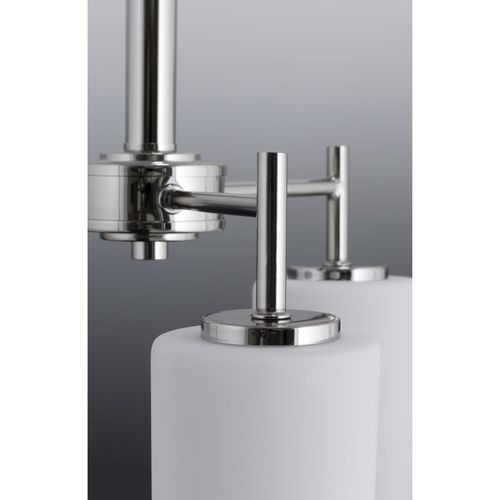 Main product image of Replay 2 Light Textured Black Etched Glass Modern Bath Vanity Light