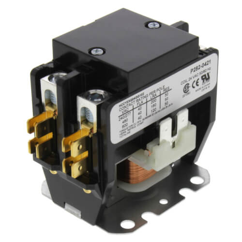 Main product image of 2 Pole Contactor, 24V 40 Amp, P282-0421
