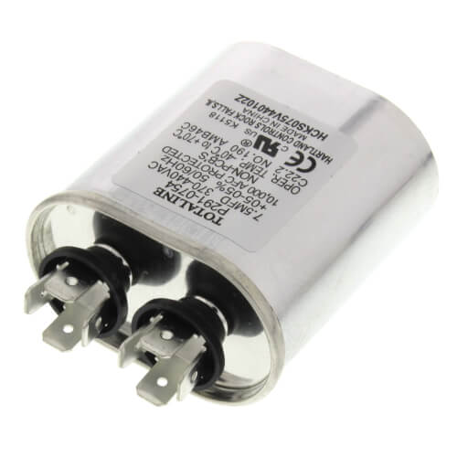 Main product image of 440V Single Oval Run Capacitor, 7.5 MFD, P291-0754