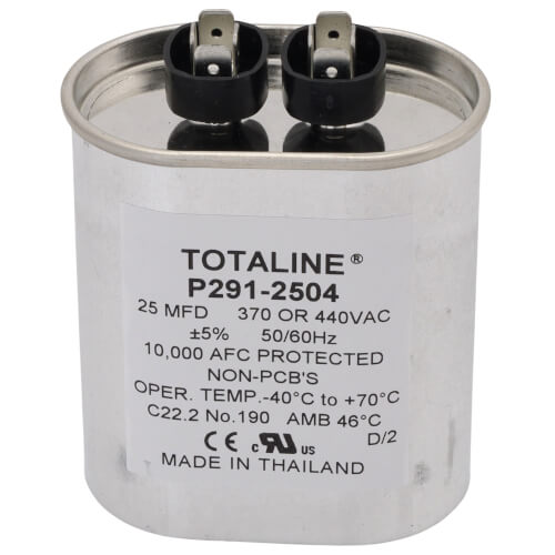 Main product image of 440V Capacitor, 25 MFD, P291-2504