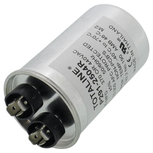 Main product image of Run Capacitors Round 370V, Single 25MFD, P291-2504R (Pack of 10)