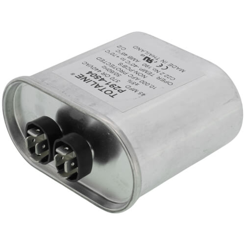 Main product image of 440V Single Oval Run Capacitor, 45 MFD, P291-4504
