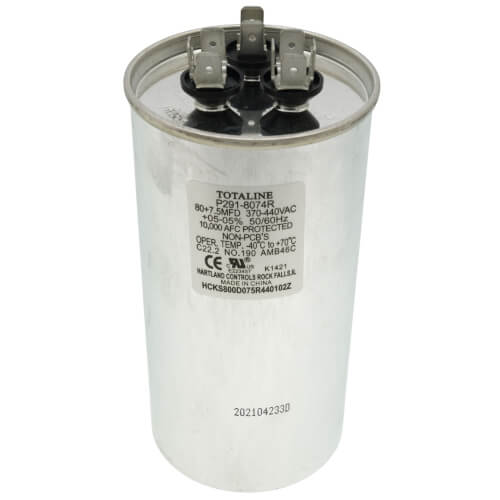 Main product image of Capacitor 80+7.5 Mfd, P291-8074R