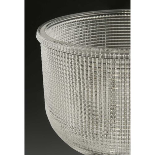 Main product image of Archie 3 Light Antique Nickel Clear Double Prismatic Glass Coastal Bath Vanity Light