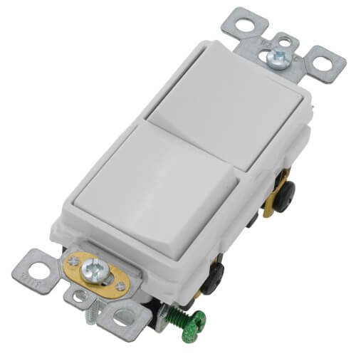 P2RW - Broan P2RW - 2-Function Rocker Switch (White)