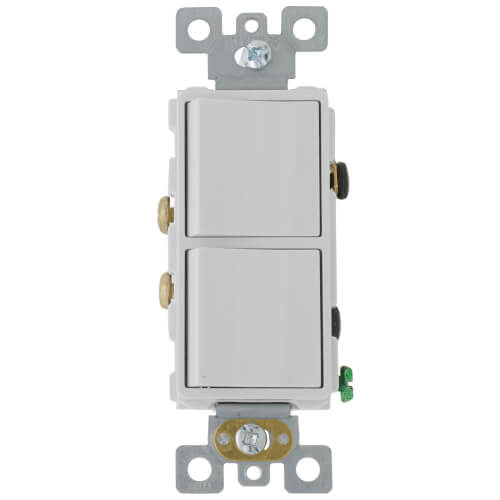 P2RW - Broan P2RW - 2-Function Rocker Switch (White)