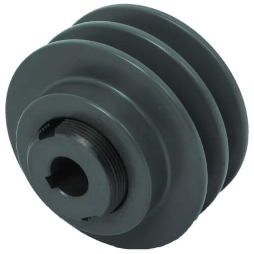 Main product image of 6" OD, Stock PVP Variable Pitch Double Groove Pulleys (1-1/8" Bore)