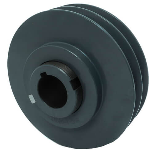 Main product image of 6" OD, Stock PVP, Variable Pitch Double Groove Pulleys (1-3/8" Bore)