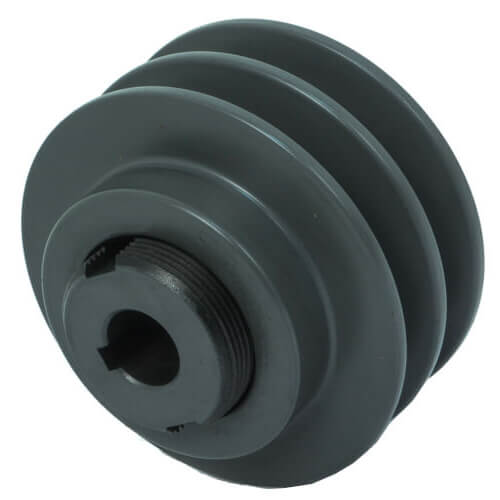 Main product image of 6.50" OD, Stock PVP Variable Pitch Double Groove Pulleys (1-1/8" Bore)