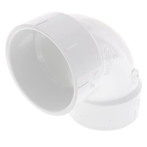 Elbow with Side Inlet 3 x 3 x 2 Hub 1/4 Bend Spears P300S Series PVC DWV Pipe Fitting Elbow with Side Inlet 3 x 3 x 2 Hub 1/4 Bend Spears P300S Series PVC DWV Pipe Fitting