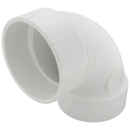 Main product image of 4" PVC DWV 90° Elbow