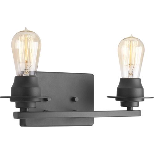 Main product image of Debut 2 Light Graphite Farmhouse Bath Vanity Light