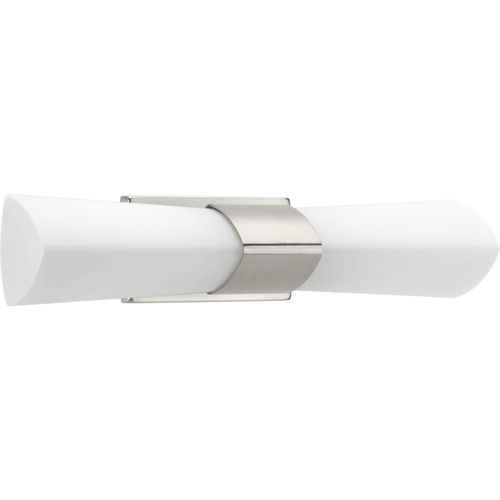 Main product image of Zura 2 Light Brushed Nickel Etched Opal Glass Modern Bath Vanity Light