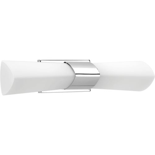 Main product image of Zura 2 Light Brushed Nickel Etched Opal Glass Modern Bath Vanity Light